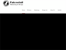Tablet Screenshot of falcontail.com